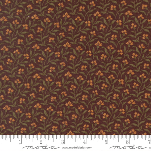Moda Kansas Troubles - Flannel Season 9842 16F Pansy Bluebeard Bush Flannel By The Yard
