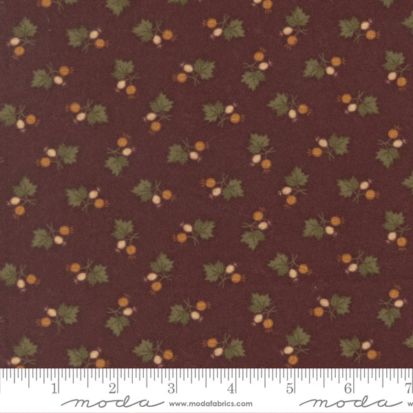 Moda Kansas Troubles - Flannel Season 9843 16F Pansy Berry Nice Flannel By The Yard
