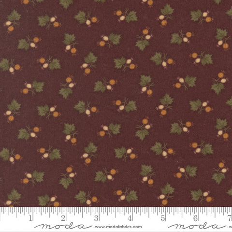 Moda Kansas Troubles - Flannel Season 9843 16F Pansy Berry Nice Flannel By The Yard