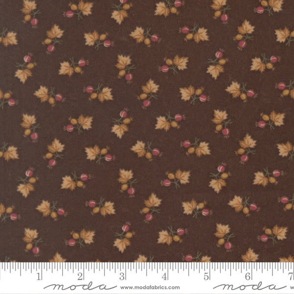 Moda Kansas Troubles - Flannel Season 9843 18F Earth Berry Nice Flannel By The Yard