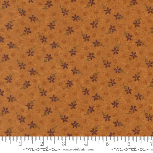Moda Kansas Troubles - Flannel Season 9844 12F Moonglow Autumn Blooms Flannel By The Yard