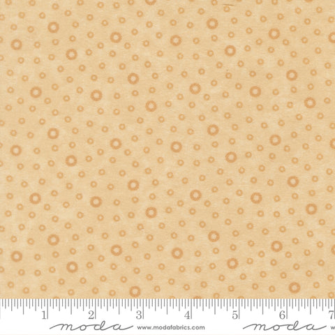 Moda Kansas Troubles - Flannel Season 9845 21F Tan Tonal Rain Drop Dots Flannel By The Yard