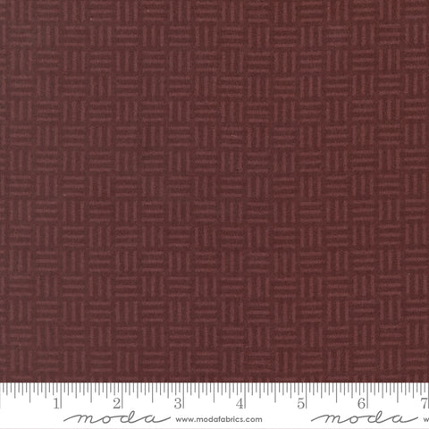 Moda Kansas Troubles - Flannel Season 9847 16F Pansy Basketweave Flannel By The Yard