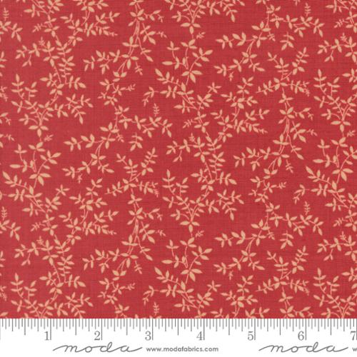 Moda Le Jardin Rouge 36156 11 Rouge Jonquille Blender Leaves Vine By The Yard
