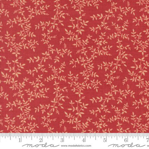 Moda Le Jardin Rouge 36156 11 Rouge Jonquille Blender Leaves Vine By The Yard