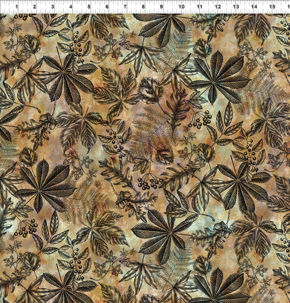 In The Beginning Autumn Elegance 9AE 2 Multi Toile By The Yard