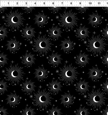 In The Beginning La Luna 9LL 1M Black/Silver Moons By The Yard