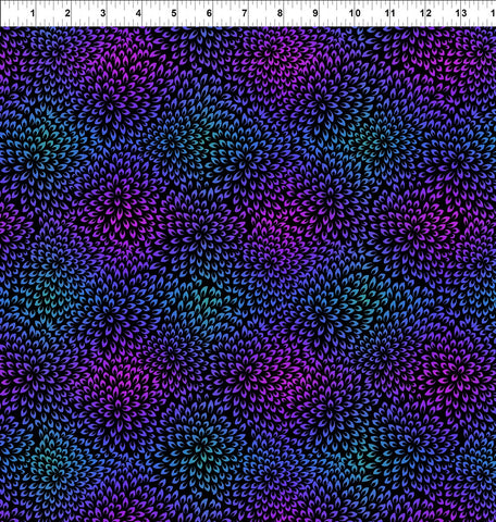 In The Beginning Vivid 9VIV 2 Purple Mumms By The Yard