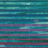 Cutting Corners Pre-Cut Quilt Kit - Kaufman - World of Stripes - Teal