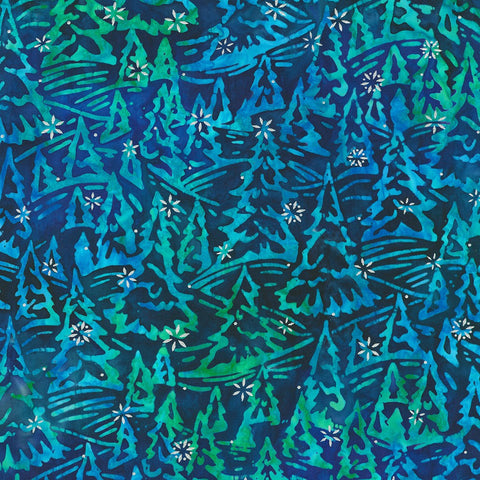 Kaufman Artisan Batiks Snowscape 22645 228 Lapis By The Yard