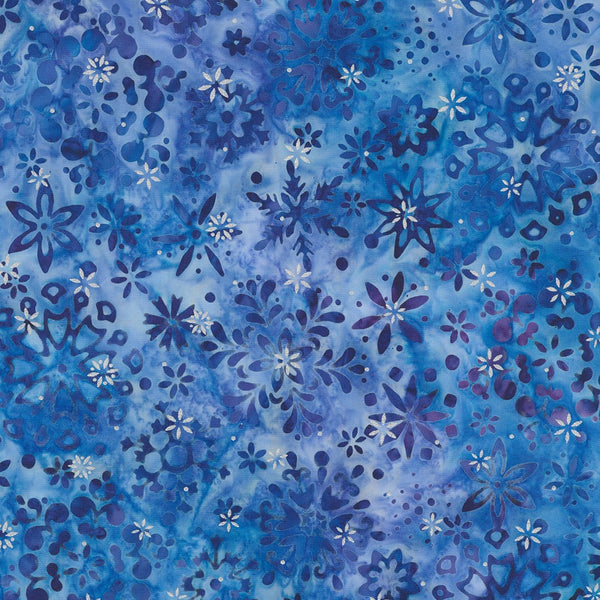 Kaufman Artisan Batiks Snowscape 22646 235 Hyacinth By The Yard