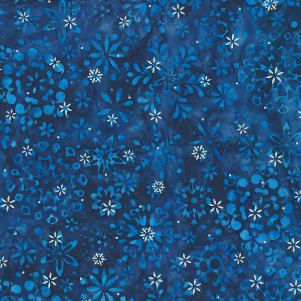 Kaufman Artisan Batiks Snowscape 22646 77 Blueberry By The Yard