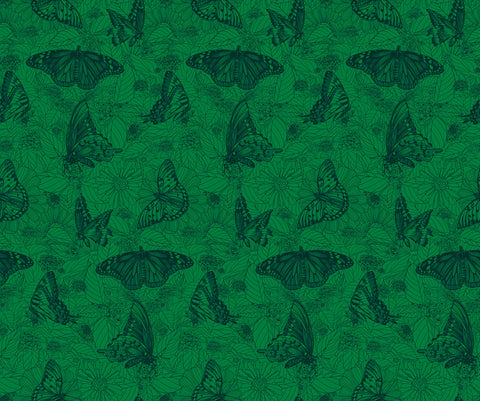 Northcott Indelible Ink AMT1006 72C Jade Winging It By The Yard