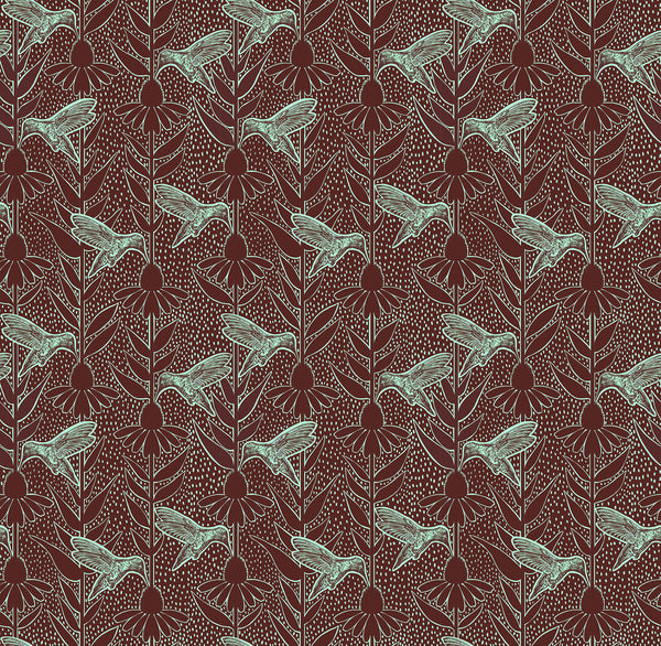 Northcott Indelible Ink AMT1007 29V Patina Humming By The Yard