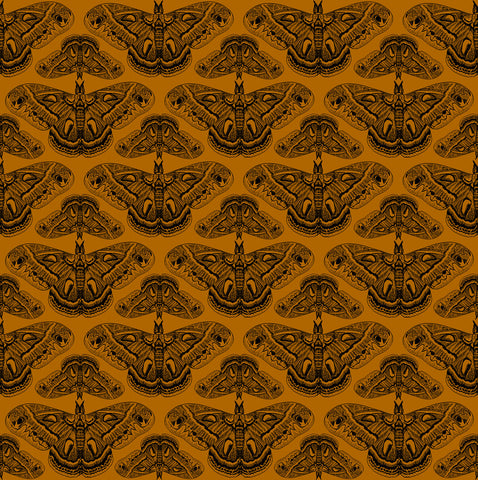 Northcott Indelible Ink AMT1008 55V Saffron Cecropia By The Yard