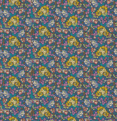 Northcott Rhapsody AMT169 62C Ocean Mosaic By The Yard