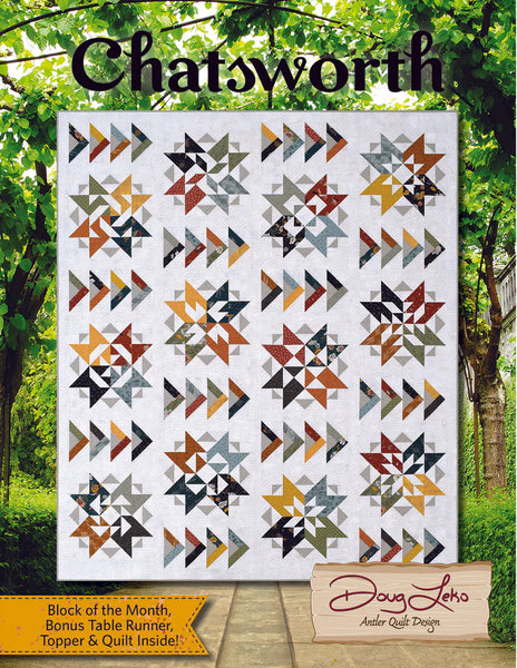 CHATSWORTH - Doug Leko/Antler Quilt Designs Quilt Pattern Booklet AQD0419