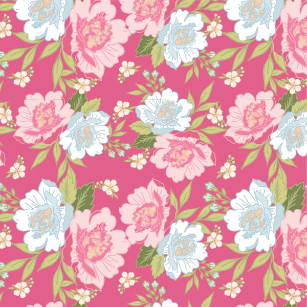 Poppie Cotton Stolen Moments SM25300 Alexis Rose By The Yard