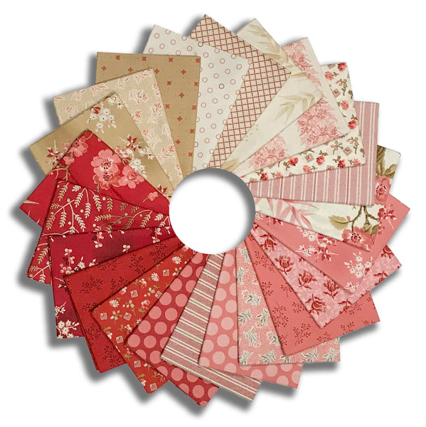 Andover Pre-Cut 22 Piece Fat Quarter Bundle - Little Sweetheart