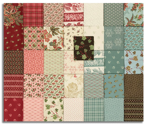 Andover Pre-Cut 36 Piece Fat Quarter Bundle - Jingle Bell