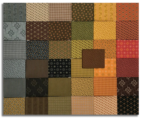 Andover Pre-Cut 37 Piece Fat Quarter Bundle - Jamestown