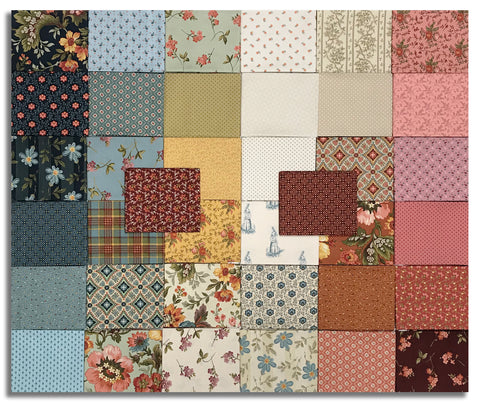 Andover Pre-Cut 38 Piece Fat Quarter Bundle - Farmer's Daughter