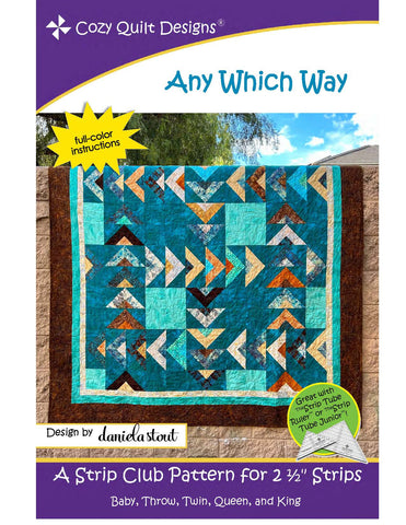 ANY WHICH WAY - Cozy Quilt Designs Pattern DIGITAL DOWNLOAD