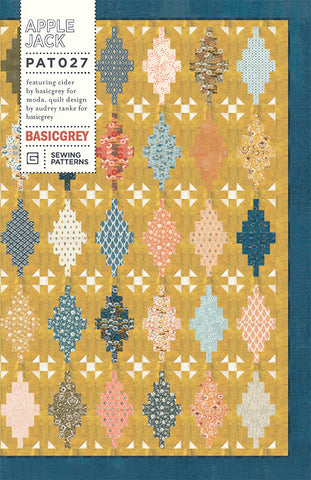 APPLE JACK - BASICGREY Quilt Pattern 027 DIGITAL DOWNLOAD