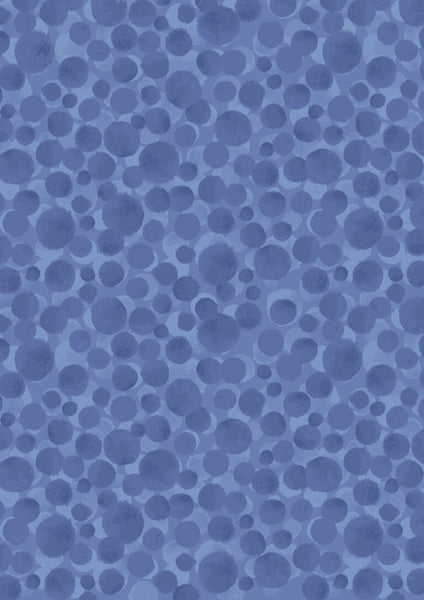 Lewis & Irene Bumbleberries BB012 St. Ives Blue By The Yard