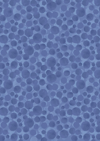 Lewis & Irene Bumbleberries BB012 St. Ives Blue By The Yard