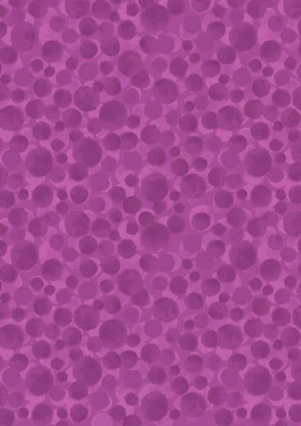 Lewis & Irene Bumbleberries BB018 Berry Purple By The Yard