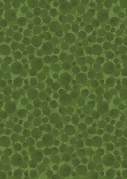 Lewis & Irene Bumbleberries BB022 New Forest Green By The Yard