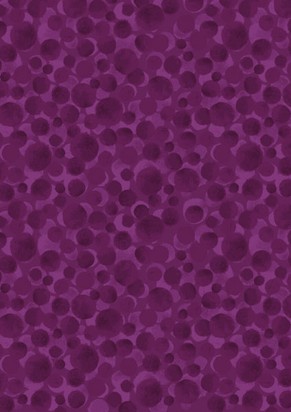 Lewis & Irene Bumbleberries BB027 Royal Purple By The Yard