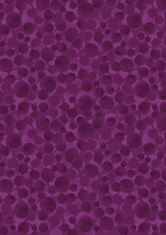 Lewis & Irene Bumbleberries BB027 Royal Purple By The Yard