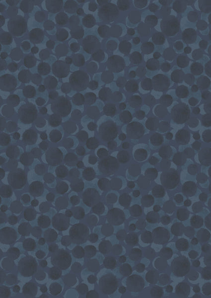 Lewis & Irene Bumbleberries BB029 Indigo By The Yard