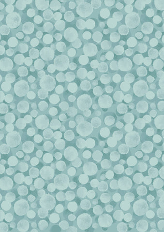 Lewis & Irene Bumbleberries BB033 Duck Egg By The Yard