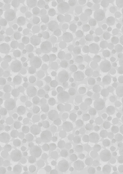 Lewis & Irene Bumbleberries BB03 Light Grey By The Yard