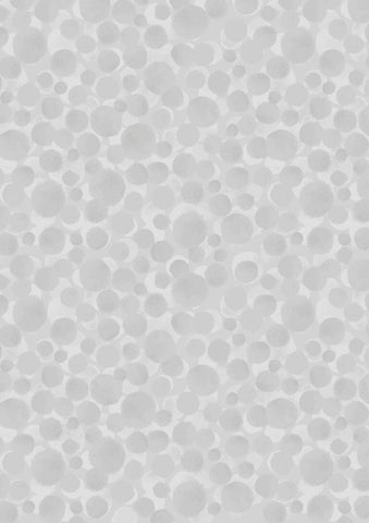 Lewis & Irene Bumbleberries BB03 Light Grey By The Yard