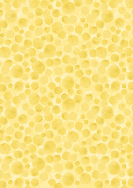 Lewis & Irene Bumbleberries BB05 Lemon By The Yard
