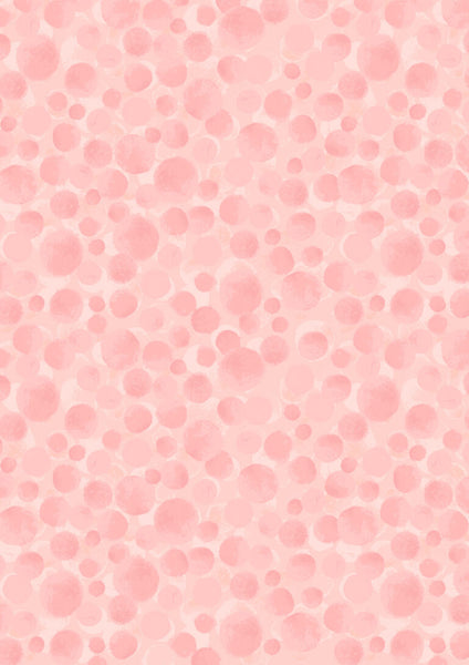Lewis & Irene Bumbleberries BB06 Light Pink By The Yard