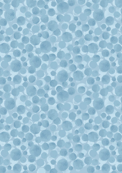 Lewis & Irene Bumbleberries BB08 Zennor Blue By The Yard