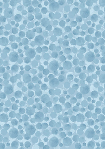 Lewis & Irene Bumbleberries BB08 Zennor Blue By The Yard
