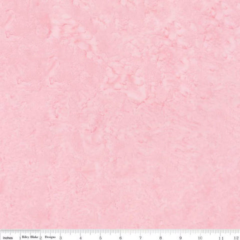 Riley Blake Expressions Hand-Dyes Batiks BT21000 191 Piggy Pink By The Yard