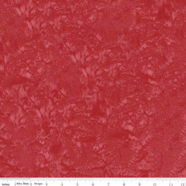 Riley Blake Expressions Hand-Dyes Batiks BT21000 214 Crimson By The Yard