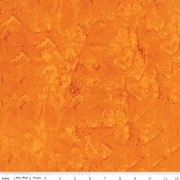 Riley Blake Expressions Hand-Dyes Batiks BT21000 236 Marigold By The Yard