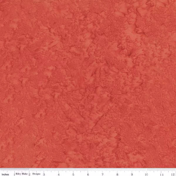 Riley Blake Expressions Hand-Dyes Batiks BT21000 239 Red Fox By The Yard