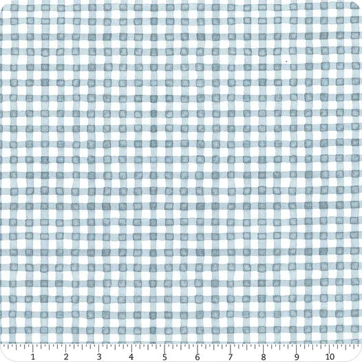 Riley Blake Countryside C14537 Blue Gingham By The Yard