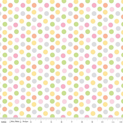 Riley Blake Bundle Of Joy C15294 Multi Dots By The Yard