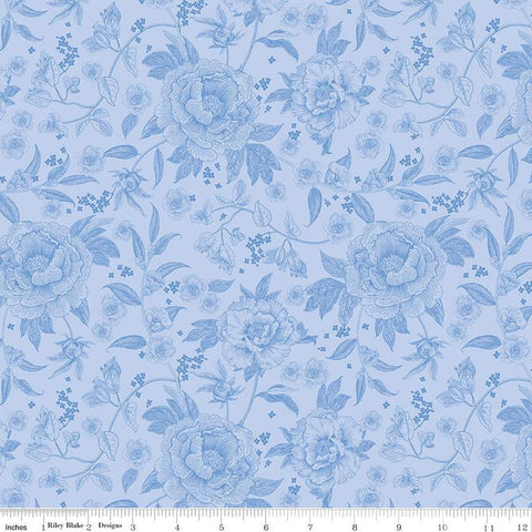 Riley Blake Penelope 16640 Sky Main By The Yard