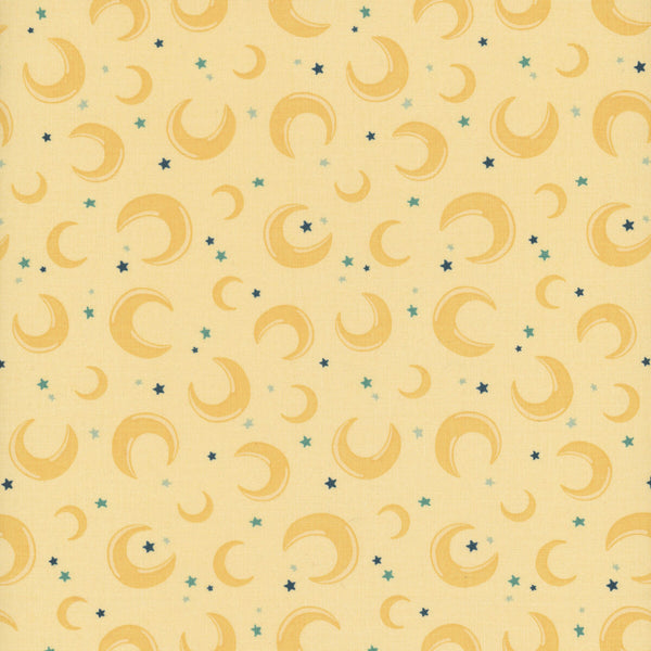 Riley Blake Baby Boy C16762 Yellow Moons By The Yard